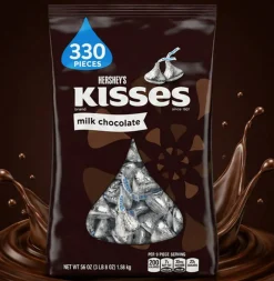 Hershey's Kisses Milk Chocolate Candy 56 Oz