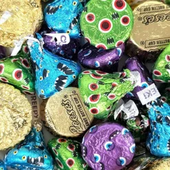 Hershey's Monster Kisses and Reese's Peanut Butter Cups