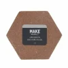 4" Hexagon Cork Coasters, 6ct. by Make Market®