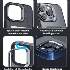High Definition Phone Case Dual-Layer PC & TPU Protection with 3.9-Inch E Ink Display, NFC Technology & Gift Box