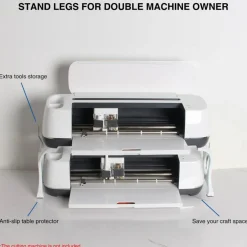 High Stand Legs for Cricut Maker 4/3/1 and Explore 4/3/air2, Cutting Machine Organization and Storage Solutions, Craft Desk Accessories Organizer Stand