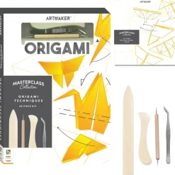 Hinkler Art Maker Masterclass Collection Origami Techniques Kit