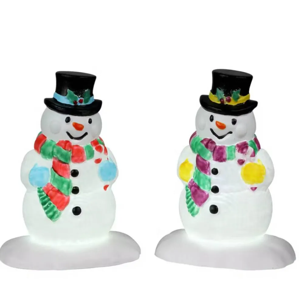 Holly Hat Snowman - Lemax (Lights Up!)
