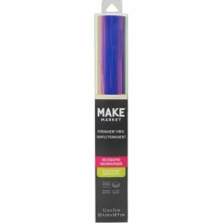 Holographic Glow-in-the-Dark Permanent Vinyl by Make Market®