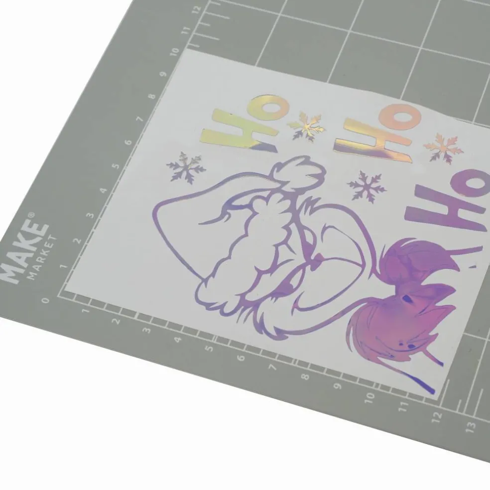 Holographic Glow-in-the-Dark Permanent Vinyl by Make Market®
