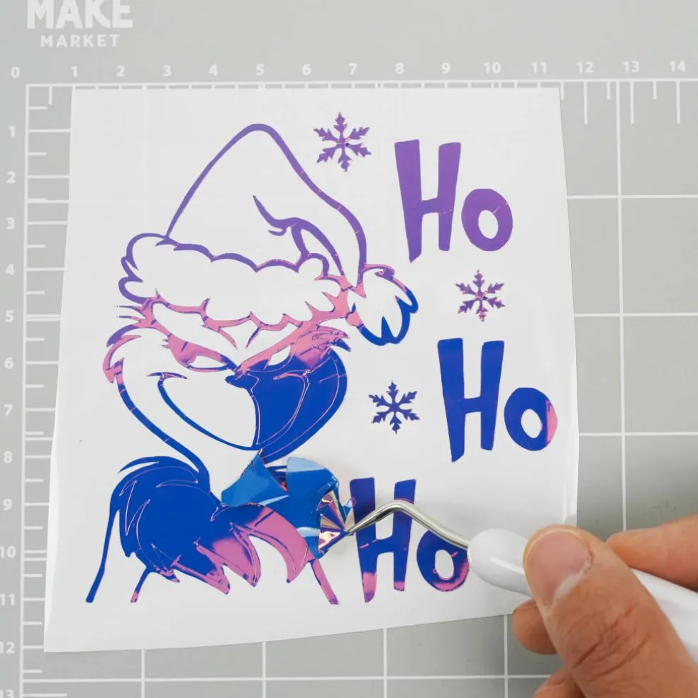 Holographic Glow-in-the-Dark Permanent Vinyl by Make Market®