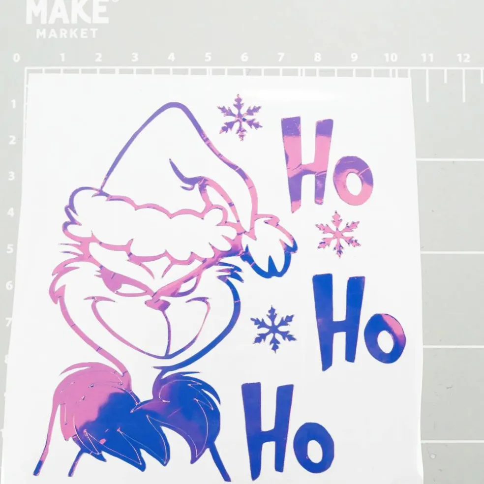 Holographic Glow-in-the-Dark Permanent Vinyl by Make Market®