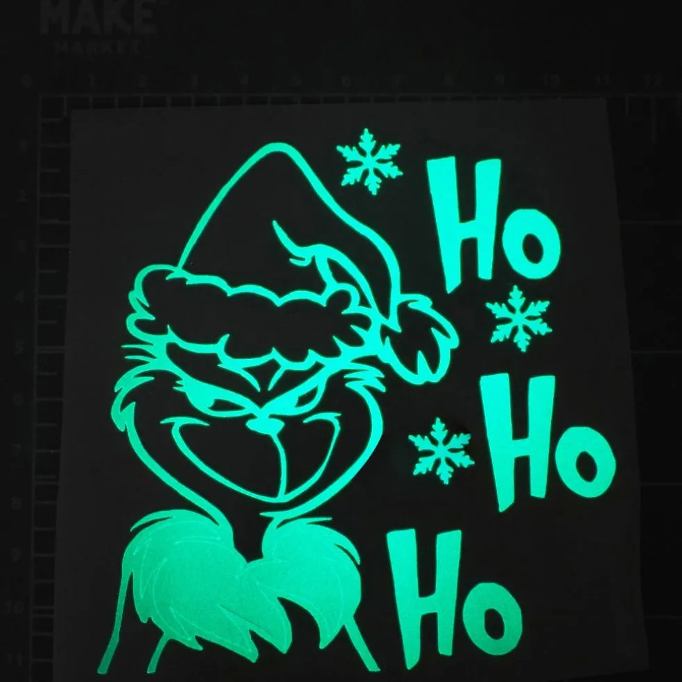 Holographic Glow-in-the-Dark Permanent Vinyl by Make Market®