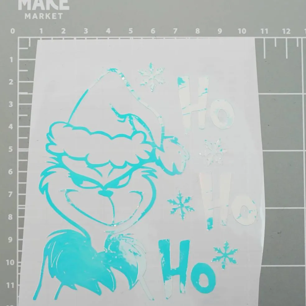 Holographic Glow-in-the-Dark Permanent Vinyl by Make Market®