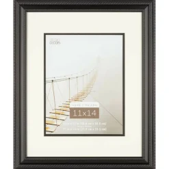 Home Black Rope Frame with Mat by Studio Décor®