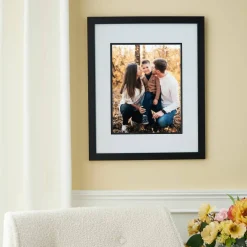 Home Black Studio Frame with Mat by Studio Décor®