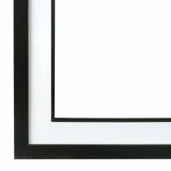 Home Black Studio Frame with Mat by Studio Décor®