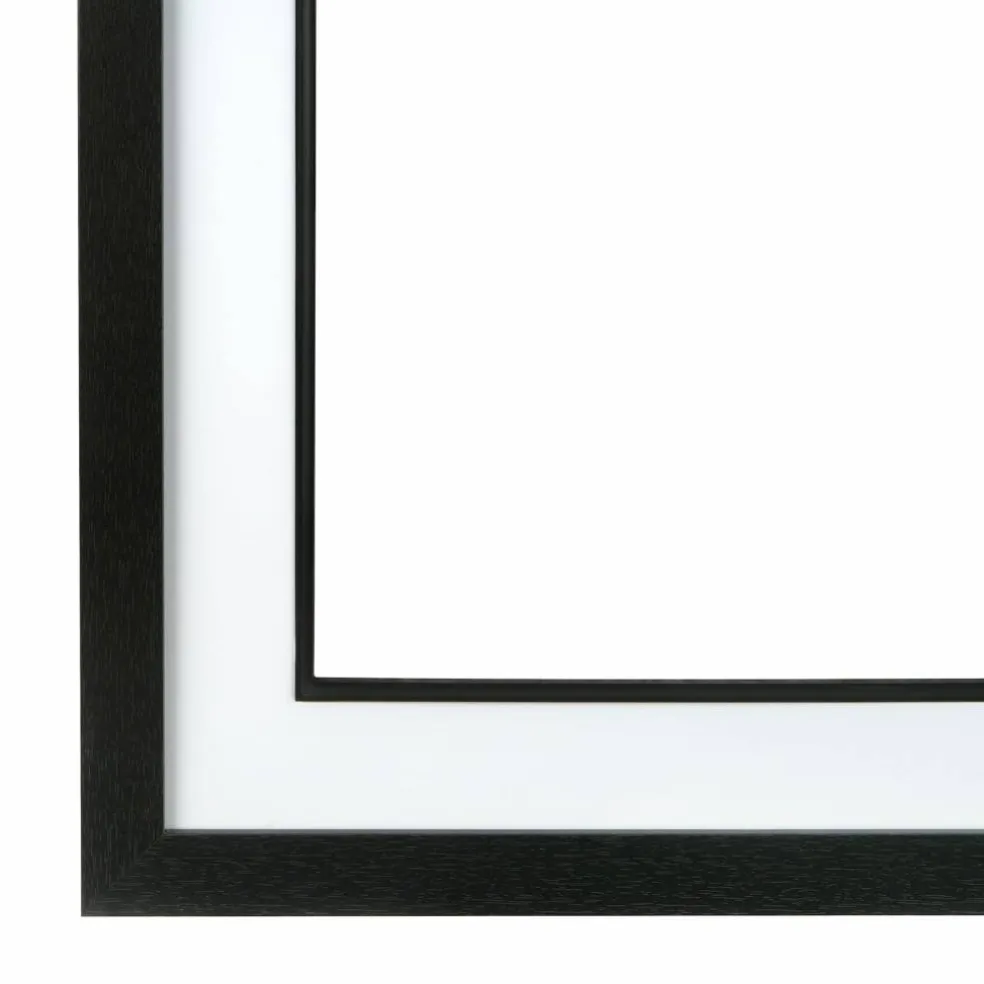 Home Black Studio Frame with Mat by Studio Décor®