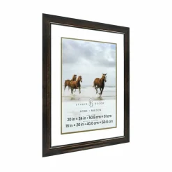 Home Bronze Frame with Double Mat by Studio Décor®
