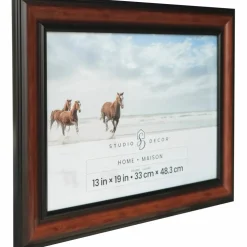 Home Brown & Black Wood Grain Frame by Studio Décor®
