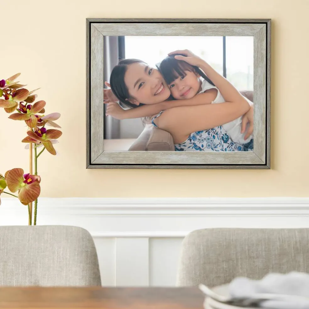 Home Collection Gray Wash Two-Tone Frame by Studio Décor®