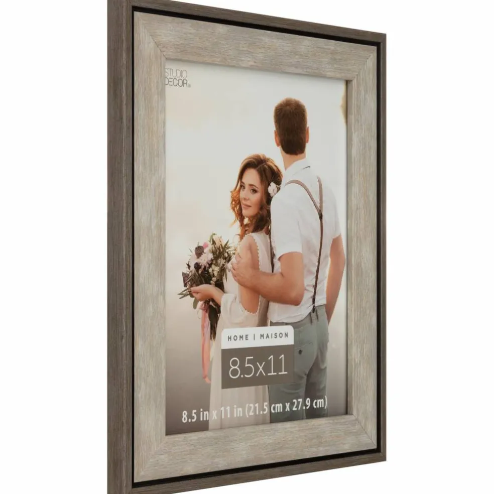 Home Collection Gray Wash Two-Tone Frame by Studio Décor®