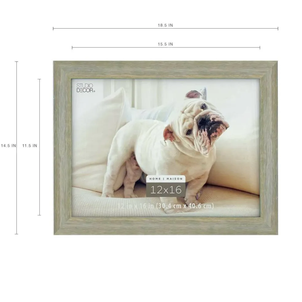 Home Distressed Gray Barnwood Frame by Studio Décor®