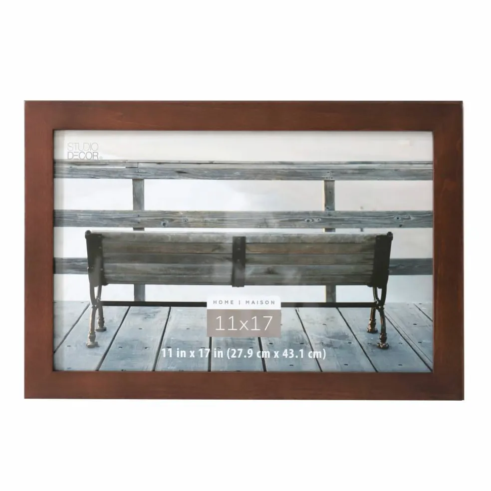 Home Flat Espresso Frame by Studio Décor®