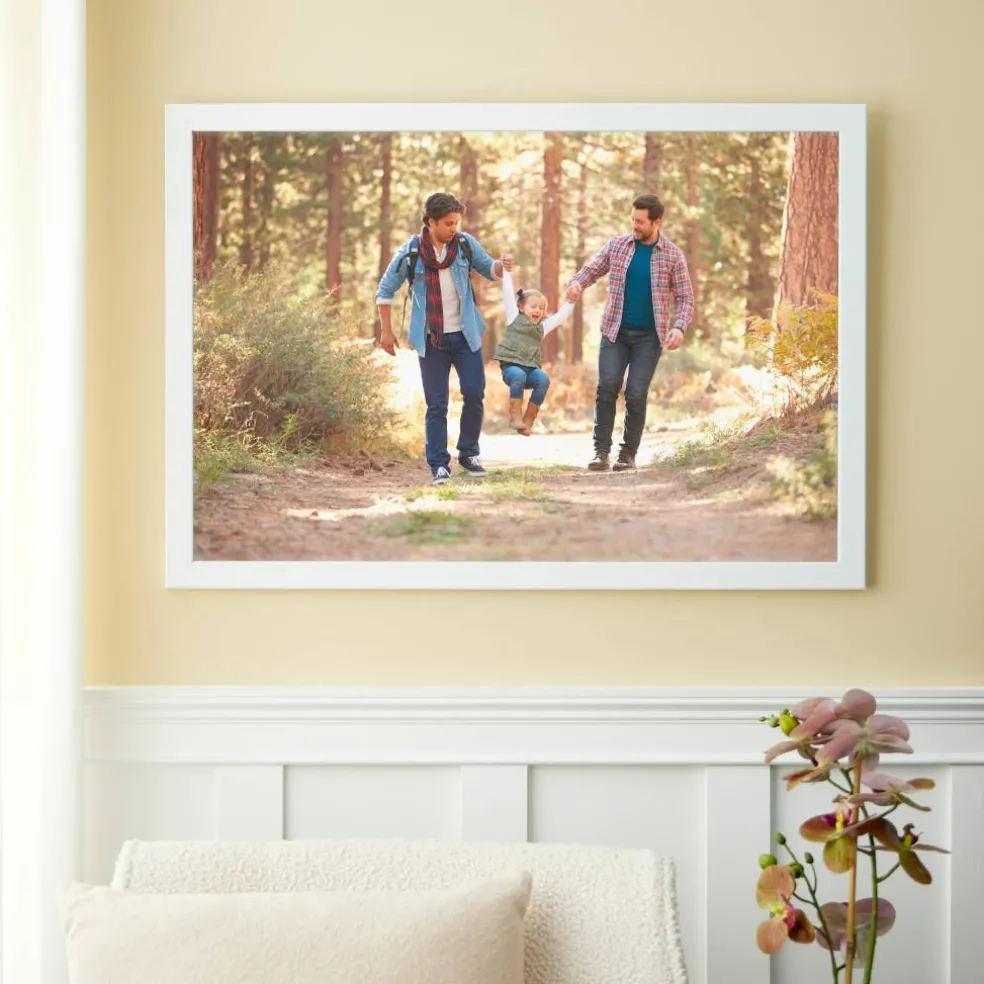 Home Flat White Frame by Studio Décor®
