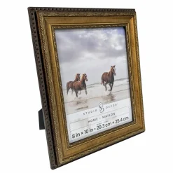 Home Gold Pompeii Wood Wall Frame by Studio Décor®