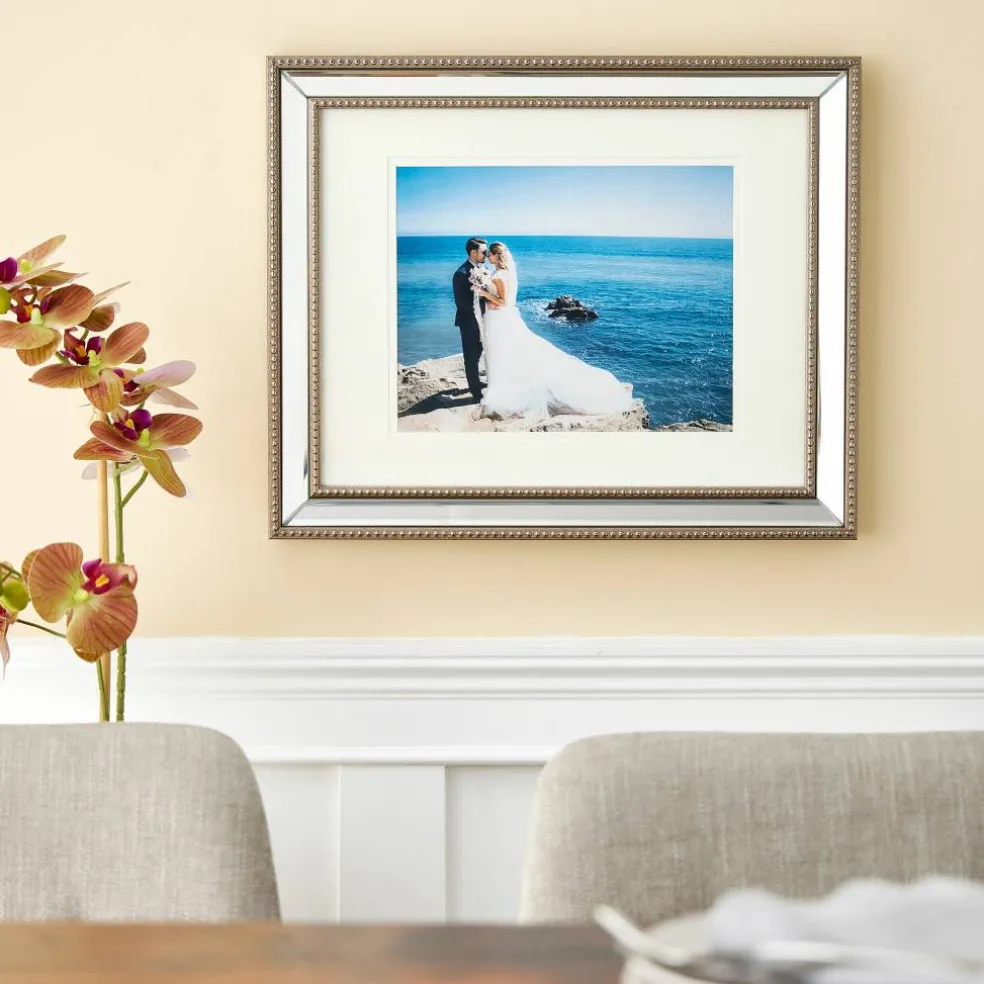 Home Mirrored Frame with Mat by Studio Décor®