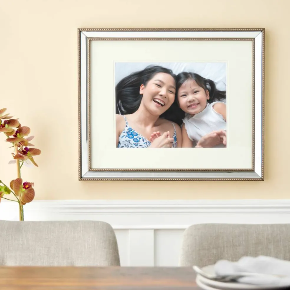 Home Mirrored Frame with Mat by Studio Décor®