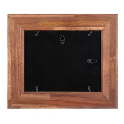 Home Natural Brown Wood Plank Frame by Studio Décor®