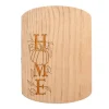 Home Pumpkin 11" x 8" Redwood Oval Cutting Board