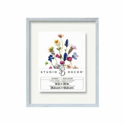 Home™ White Distressed Float Frame by Studio Décor®