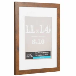 Honey Belmont Frame with Mat by Studio Décor®