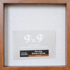 Honey Belmont Shadow Box by Studio Décor®