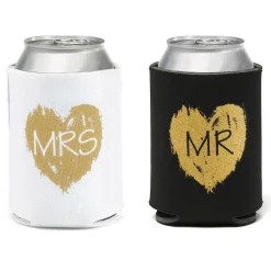 Hortense B. Hewitt Co. Brush of Love Can Coolers Set