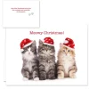 Hortense B. Hewitt Co. Christmas Cats Holiday Cards