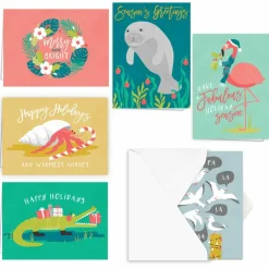 Hortense B. Hewitt Co. Coastal Holiday Cards