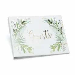 Hortense B. Hewitt Co. Greenery Guest Book