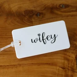 Hortense B. Hewitt Co. Wifey Luggage Tag