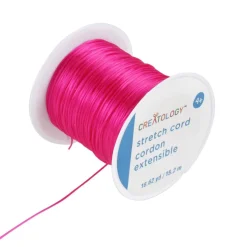 Hot Pink Stretch Cord by Creatology™