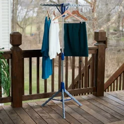 Household Essentials Collapsible Indoor Tripod Clothes Drying Rack