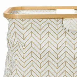 Household Essentials Krush Bamboo Rimmed Basket