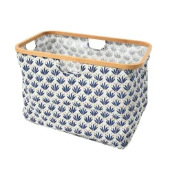 Household Essentials Krush Bamboo Rimmed Basket