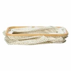Household Essentials Krush Bamboo Rimmed Basket