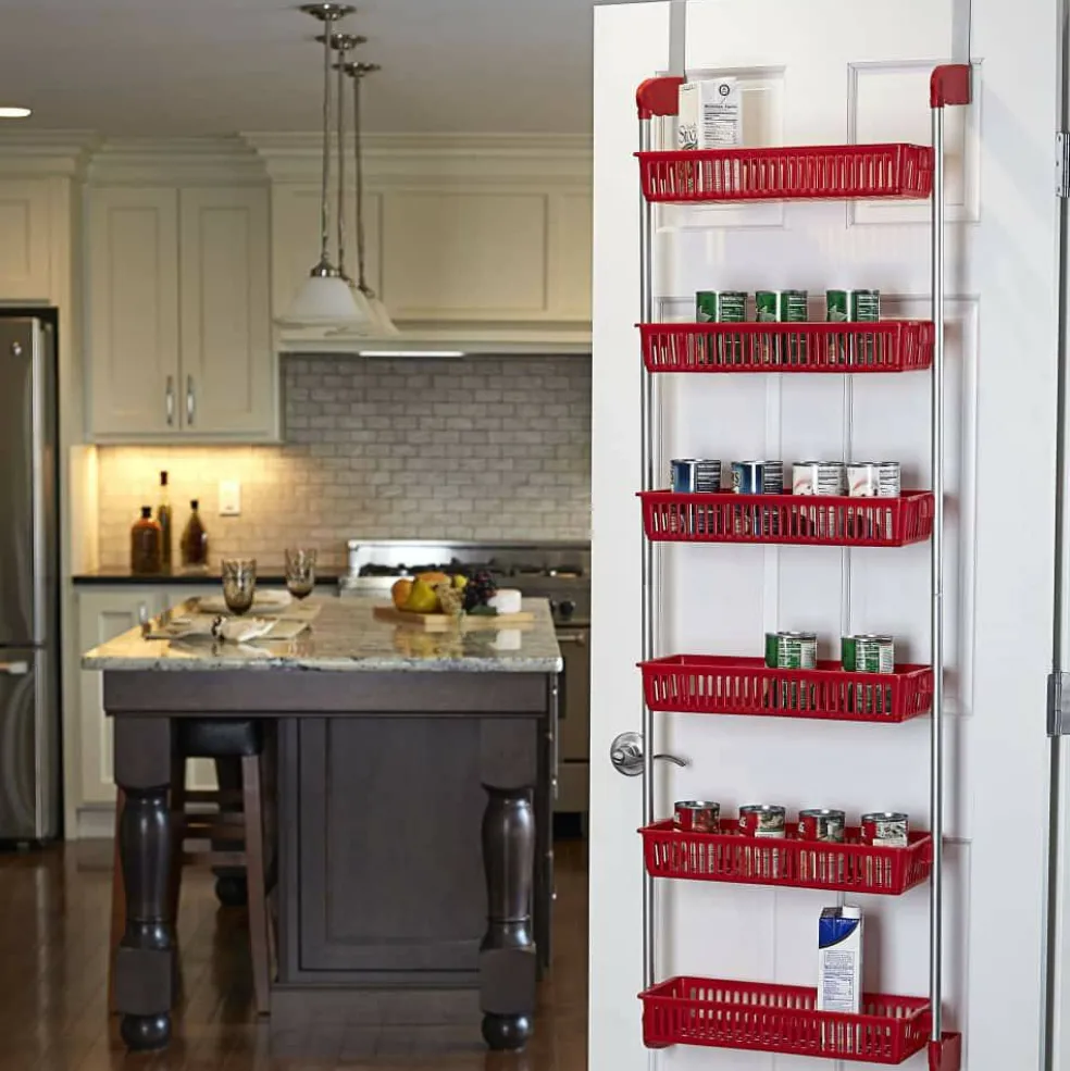 Household Essentials Over the Door Storage Rack