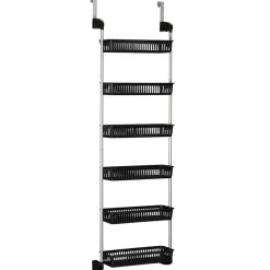 Household Essentials Over the Door Storage Rack