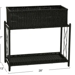 Household Essentials Raised Plant Stand