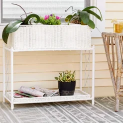 Household Essentials Raised Plant Stand