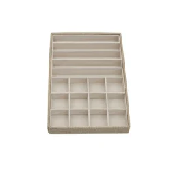 Household Essentials Stackable Jewelry Tray Set