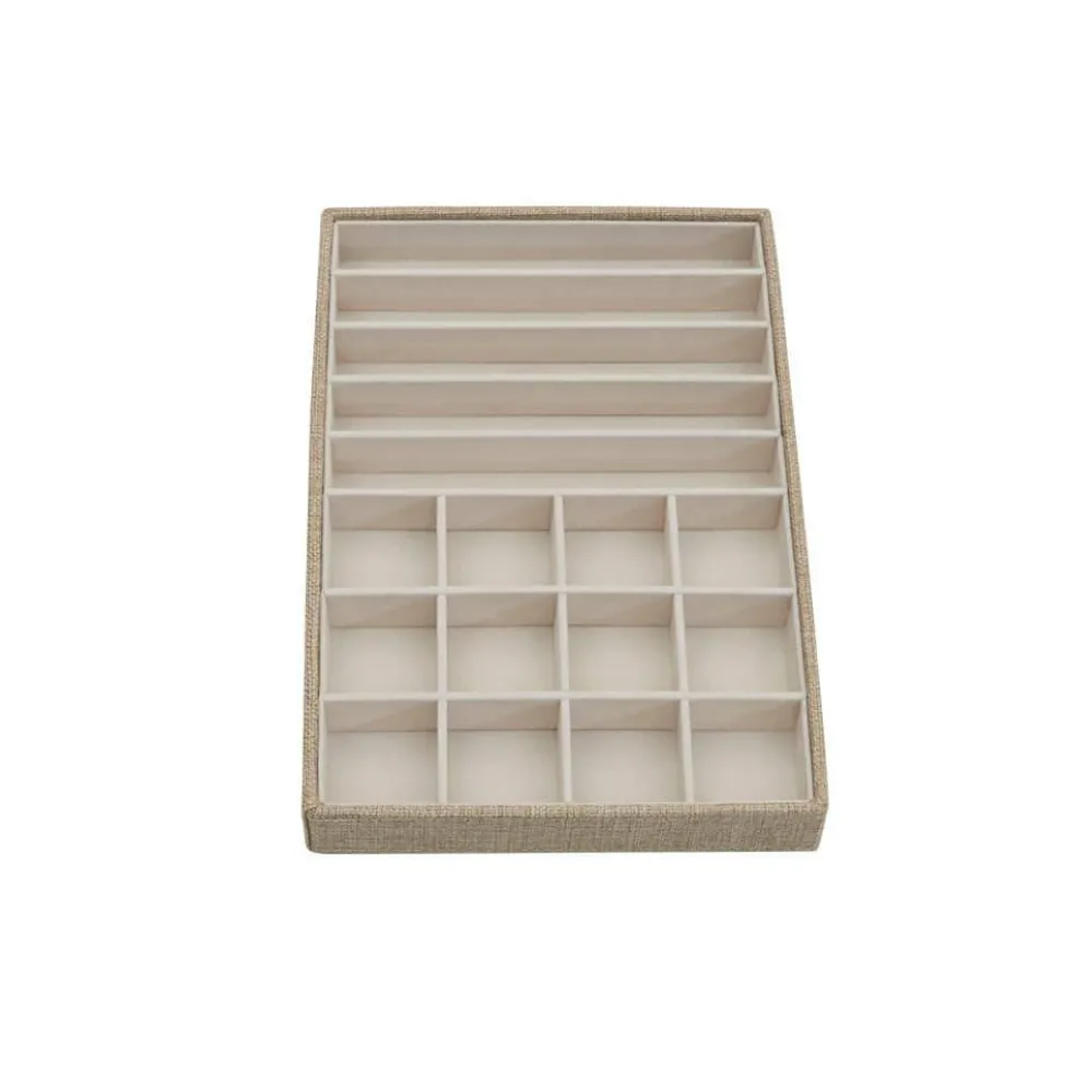 Household Essentials Stackable Jewelry Tray Set