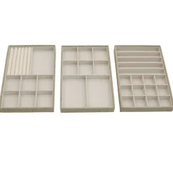 Household Essentials Stackable Jewelry Tray Set