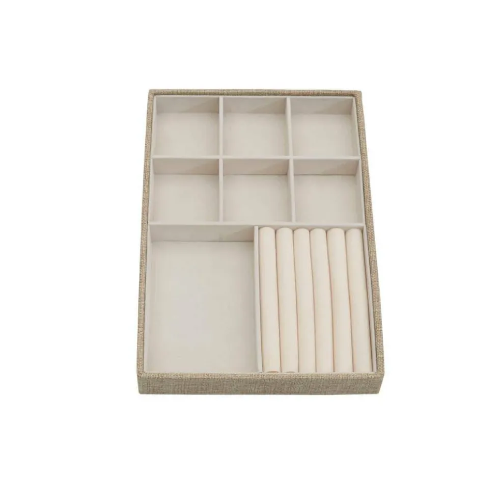 Household Essentials Stackable Jewelry Tray Set
